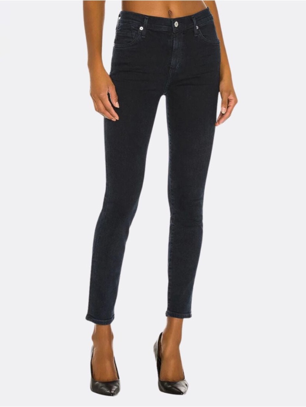 Citizens of Humanity Rocket Ankle Jeans‎ Dark Navy Blue Skinny Women’s 32x28